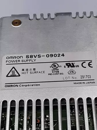 Omron S8VA-09024 Power Supply 100-240vac 2.3A 