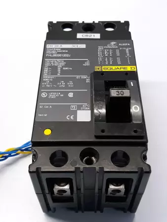 Square D FHL260301202J Circuit Breaker 