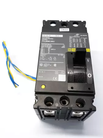 Fuji FHL260601202J Circuit Breaker 60A 600V 