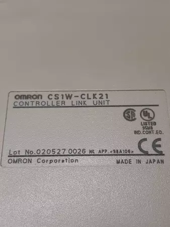 Omron CS1W-CLK21  Controller Link Unit  