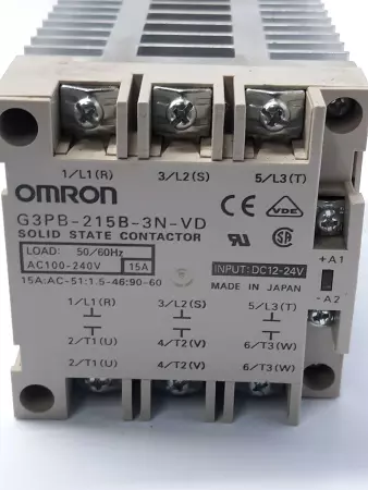 Omron G3PB-215B-3N-VD Solid State Contractor 