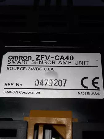 Omron ZFV-CA40  Smart Sensor Amp Unit 