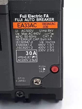 Fuji EA33AC Circuit Breaker  