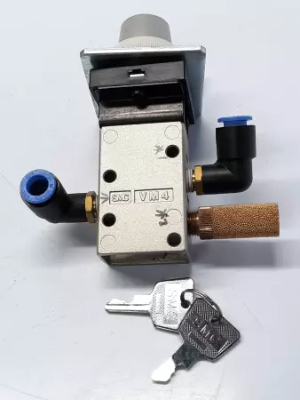 SMC VM4 Port Mechanical Valve Switch 