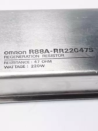 Omron R88A-RR22047S Regeneration Resistor  