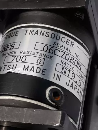 DAIICHI Dentsu TD-201-NFS Torque Transducer / FEC RM1A Magnet Motor 