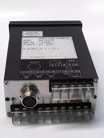 Ulvac GM-2002 Capacitance Manometer  