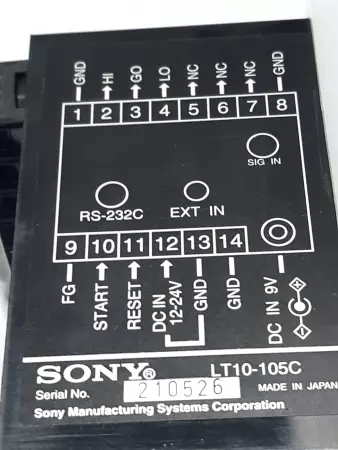 Sony LT10-105C Display Unit  