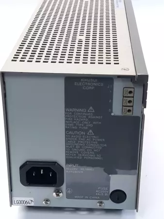 Kikusui PMC35-3 Compact Low-Noise Linear DC Power Supply 