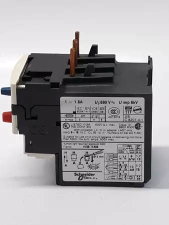 Schneider Electric LDR 066  Overload Relay 1-1.6 A 