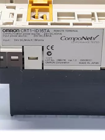 Omron CRT1-ID16TA Communication Power Source  