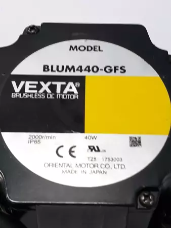 Oriental Motor BLUM440-GFS  Vexta Brushless Motor w/Gear Head GFS4G5FR 