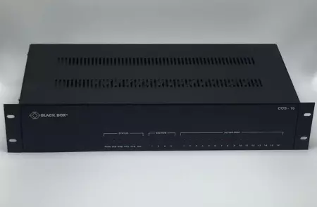 Black Box SW056A COS-16 Modem Command,  16-Port 115/230V 