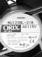 Orix AC Fan MU1238L-21B Impedance Protected Ball Bearings AC115V   