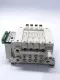 SMC EX120-SDN1  Serial Interface Unit  w/ VQ2301Y-5 Solenoid Valves 24VDC  