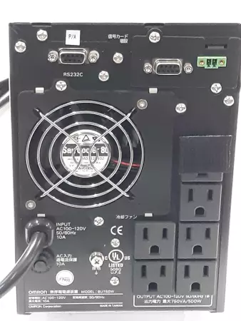 Omron BU75SW NEED BATTERY Power Supply AC 100-120V 10A 50/60Hz 