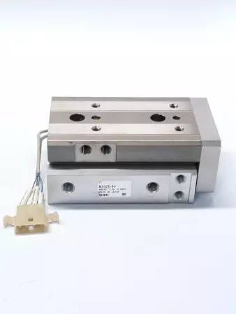 SMC MXQ25-40 Pneumatic Cylnder Slide Table 