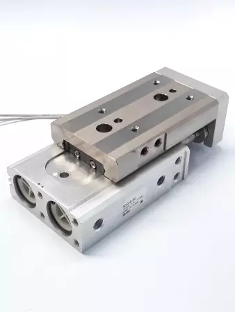 SMC MXQ25-40 Pneumatic Cylnder Slide Table 