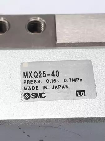 SMC MXQ25-40 Pneumatic Cylnder Slide Table 