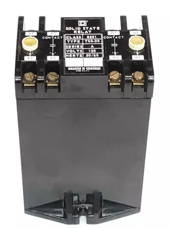 Square D 8501 TS0-20 SERIES A Solid State Relay 120V 50/60Hz 