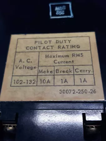 Square D 8501 TS0-20 SERIES A Solid State Relay 120V 50/60Hz 