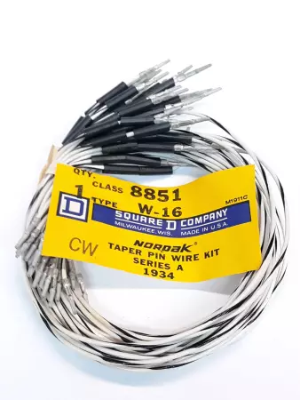 Square D W-16 Class 8851 Taper Pin Wire Kit Series A Lot of 25