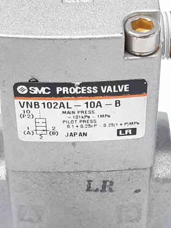 SMC VNB102AL-10A-B Process Valve Pneumatic Operated Valve 