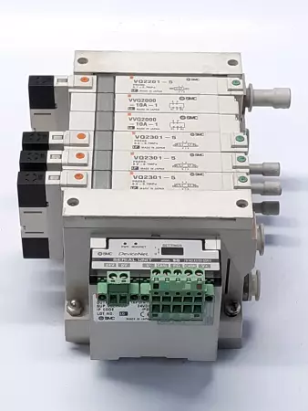 SMC EX120-SDN1  Interface with (6) Solenoid Valves 