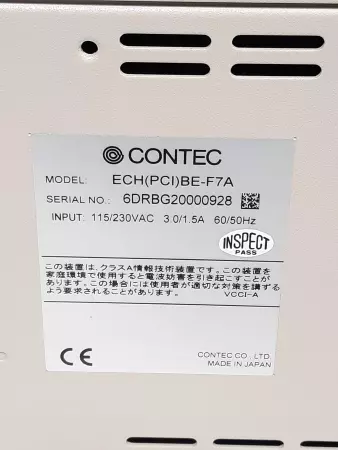 Contec ECH(PCI)BE-F7A Expansion Chassis Module (Deform Body Cover) 