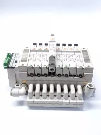 SMC EX120-SDN1 DeviceNet 16 Points 24 VDC Serial Interface with Solenoid Valves 