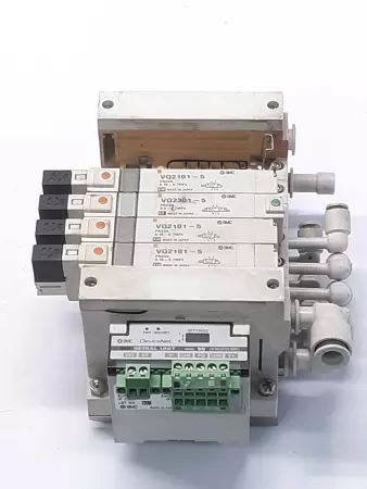 SMC VQ2301-5 VQ2101-5 Solenoid Valves / 4 Positon Manifold  