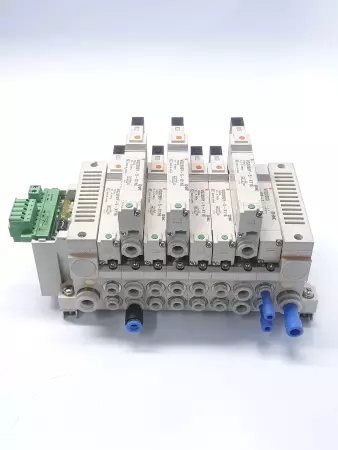 SMC VQ2200Y-5-X116 Solenoid Valves / 5 Positon Manifold  