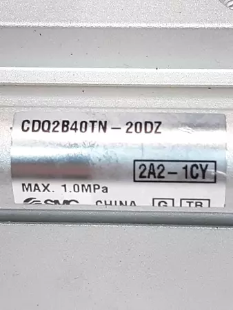 SMC CDQ2B40TN-20DZ Compact Pneumatic Cylinder Lot of 2