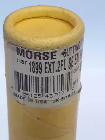 Morse Cutting Tools 1899 EXT.2FL SE EM RH End Mill 1