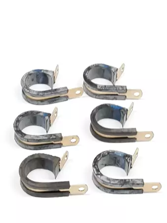 UMPCO MS21919 Single Loop Cushioned Clamp WDG14 Lot of 6