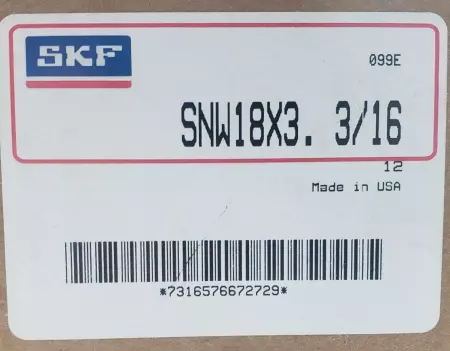 SKF SAF 22518/C3 Bearing Pillow Block 3.1875