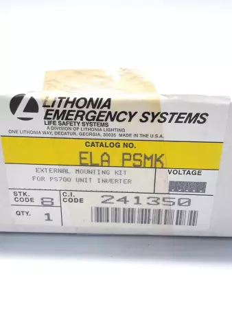 Lithonia ELA PSMK External Mounting Kit For PS700 Unit Inverter 
