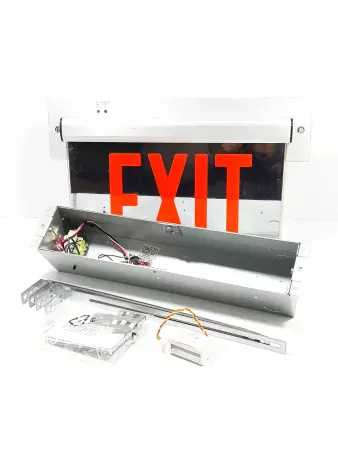 Hubbell LEWSRXNEM Exit Sign Dual Lite 120-277  VAC 