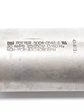 Potter 5004-0546-6 Capacitor 30A 125/250V 