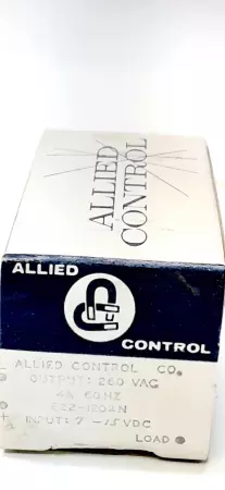 Allied Control E22-1202N Relay Output 260VAC 4A 60Hz Input 7-15VDC 