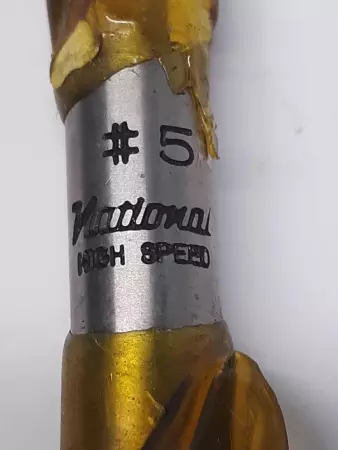 National #5 High Speed Drill Bit 