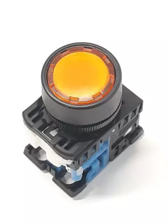 Fuji Electric AR22F0L E3 Amber Illuminated Push Button 