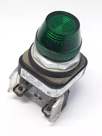 Allen-Bradley 800T-Q24 Green Illuminated Push Button 