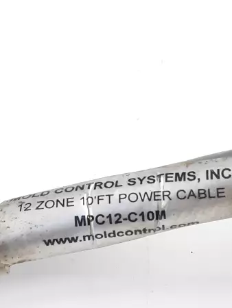 Mold Control Systems MPC12-C10M 10FT 12 Zone 10ft Power Cable 