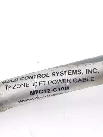 Mold Control Systems MPC12-C10M 10FT 12 Zone 10ft Power Cable 