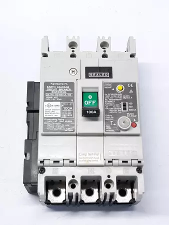 Fuji Electric SG103CUL100 Circuit Breaker 240V 100Amp 3-Pole 