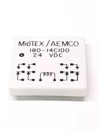 AEMCO 180-14C100 MidTex Relay Lot of 6