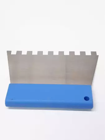 Nattco DT4002 Adhesive Trowel 3/8''x3/8''x3/8'' 