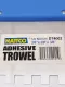 Nattco DT4002 Adhesive Trowel 3/8''x3/8''x3/8'' 