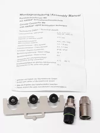 Turck HAS5131-0 BS5136-0 Sensor Connector 